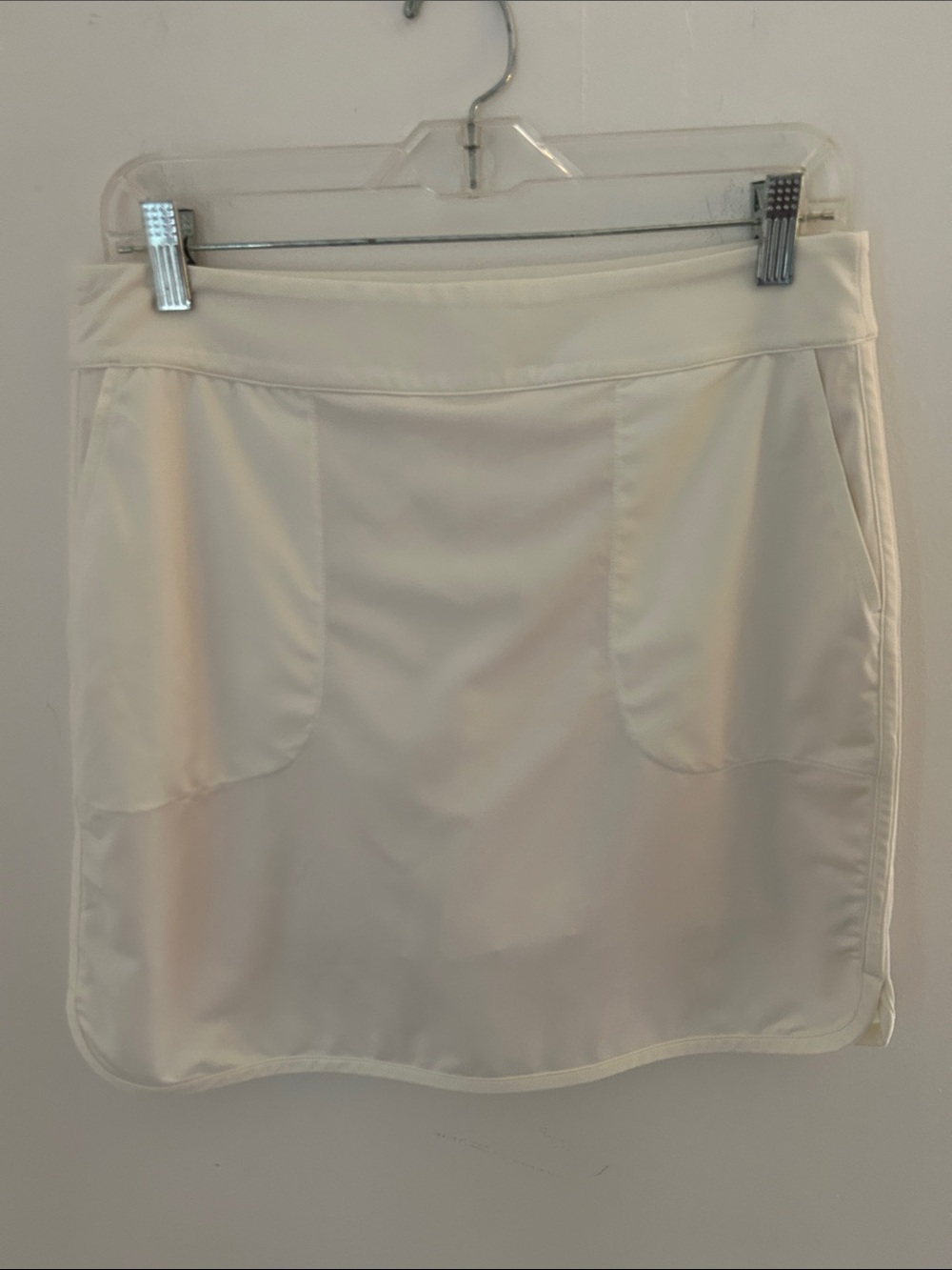 Fairway & Greene Cream Golf Skort sz S